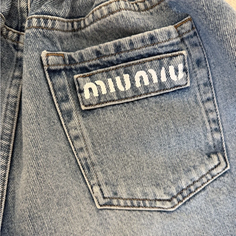 Miu Miu Denim shorts